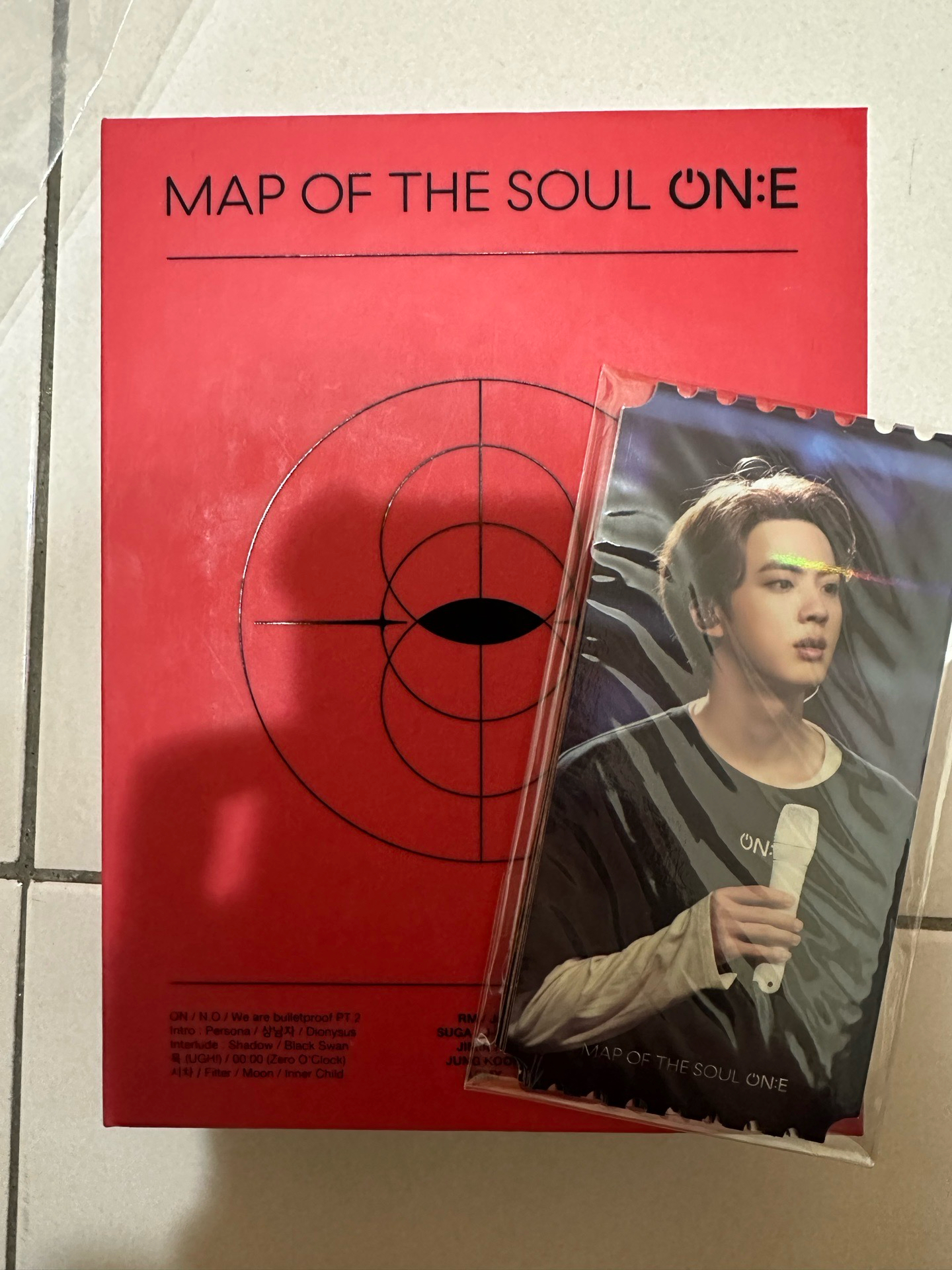 ON:E 演唱會 DVD / CD 卡 一般版 鐳射票卡 固卡