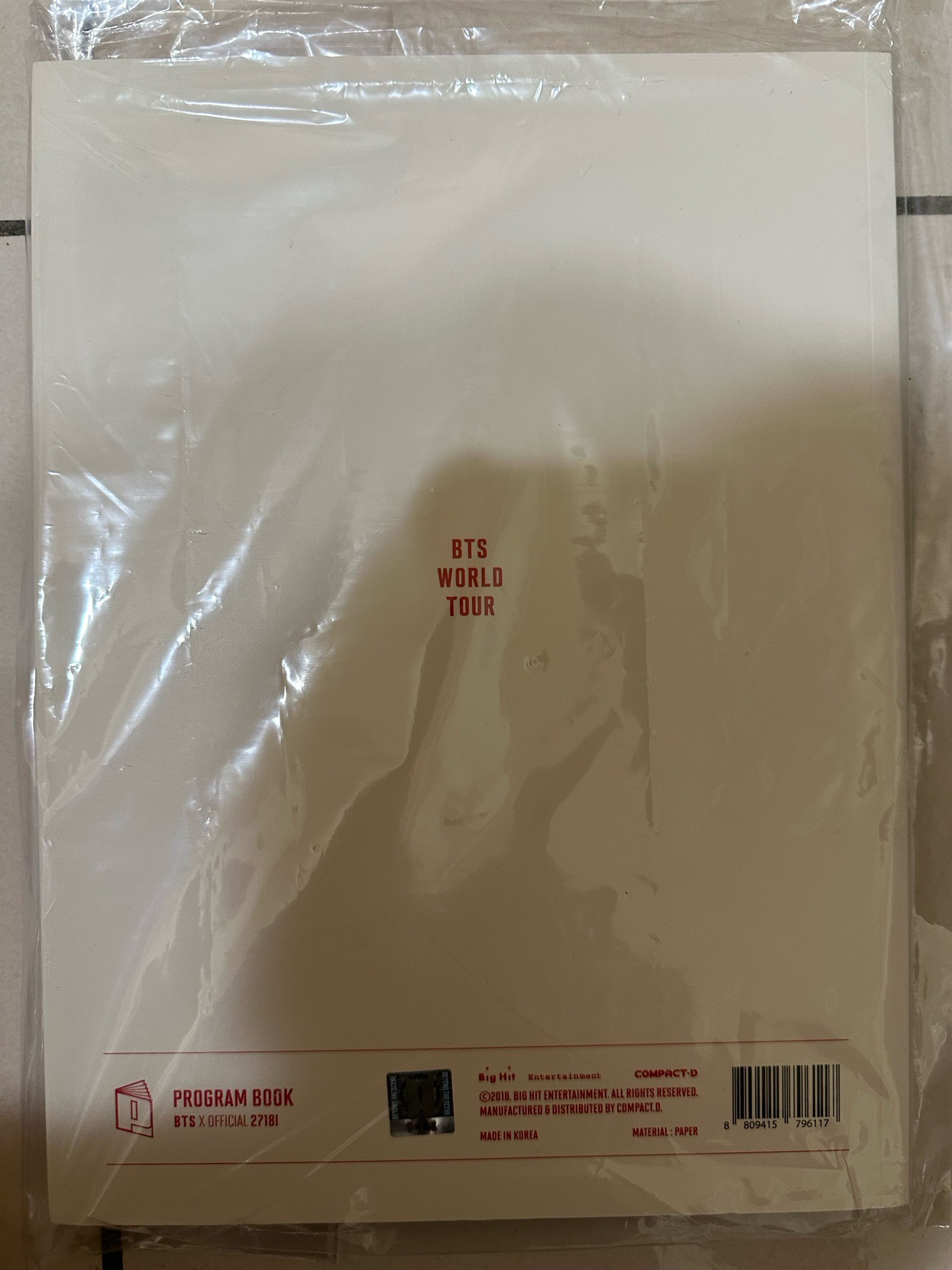 LY Tour 寫真集 節目書