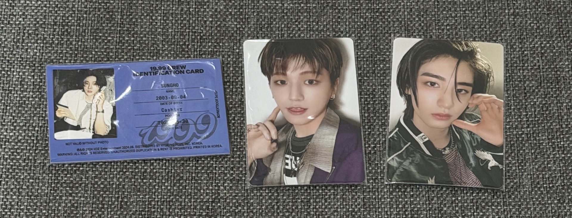 19.99 專輯卡&ID卡 不拆售