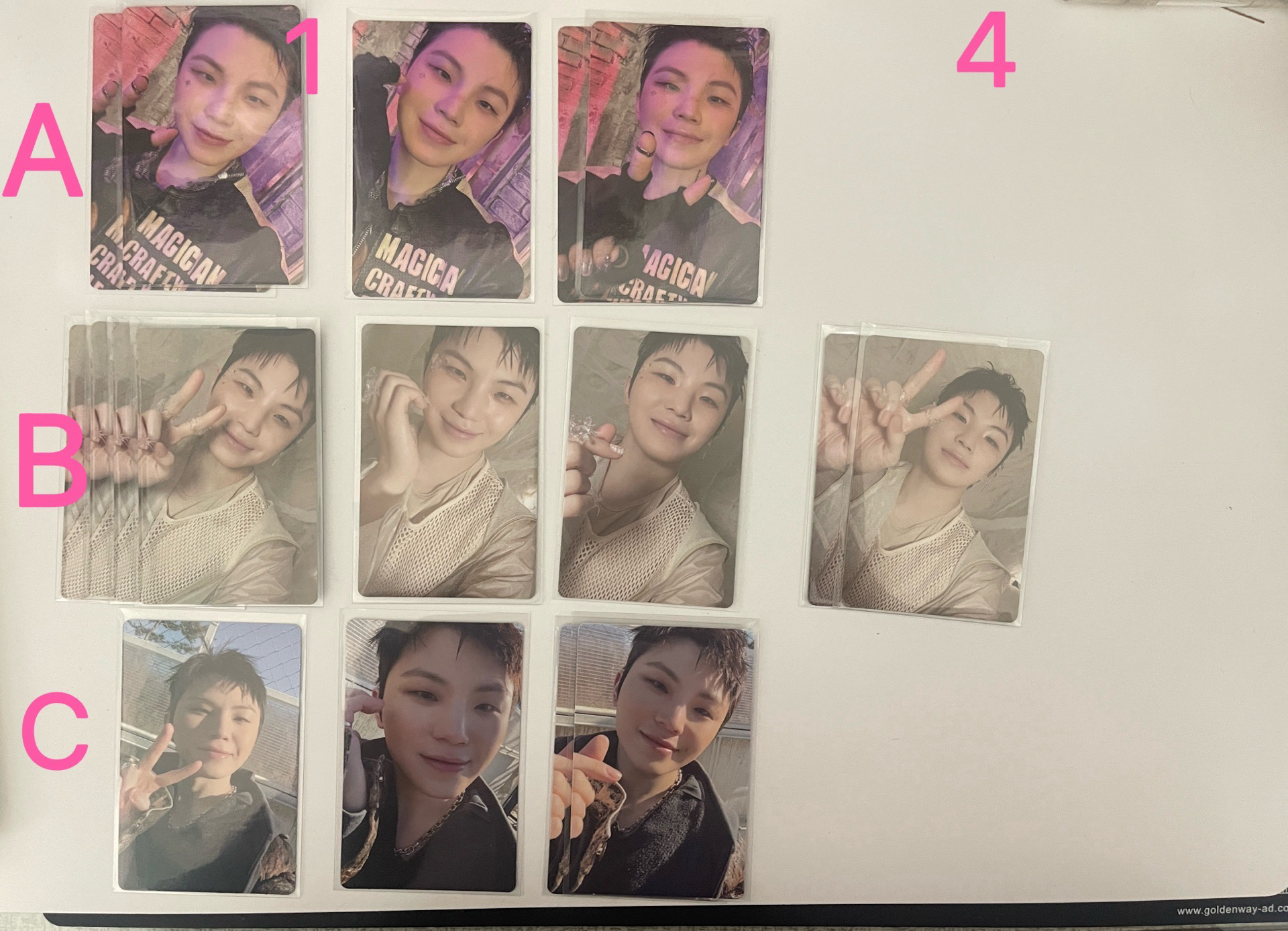 seventeen 正五 woozi專卡