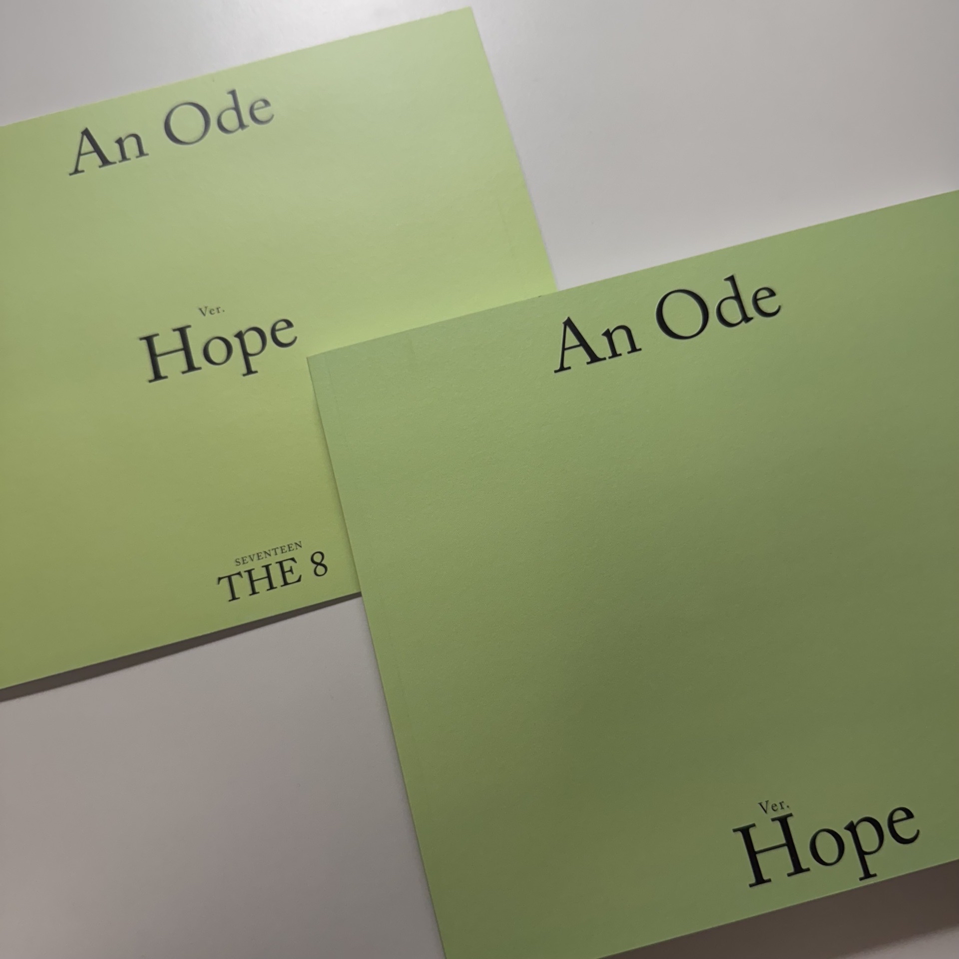 SVT An Ode 綠專 空專 小寫真（俊/八/率）