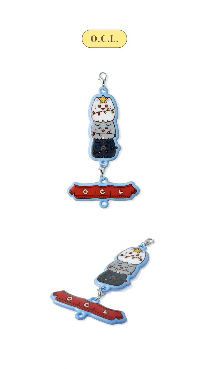 聖誕Miniteen隨機吊飾-O.C.L