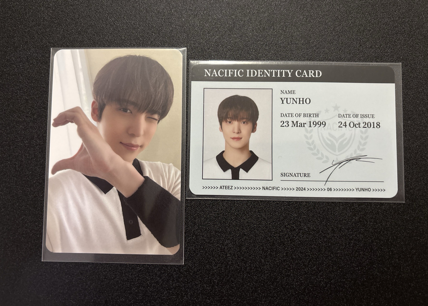 NACIFIC 代言卡 6.0 潤浩雙面比心+ID卡