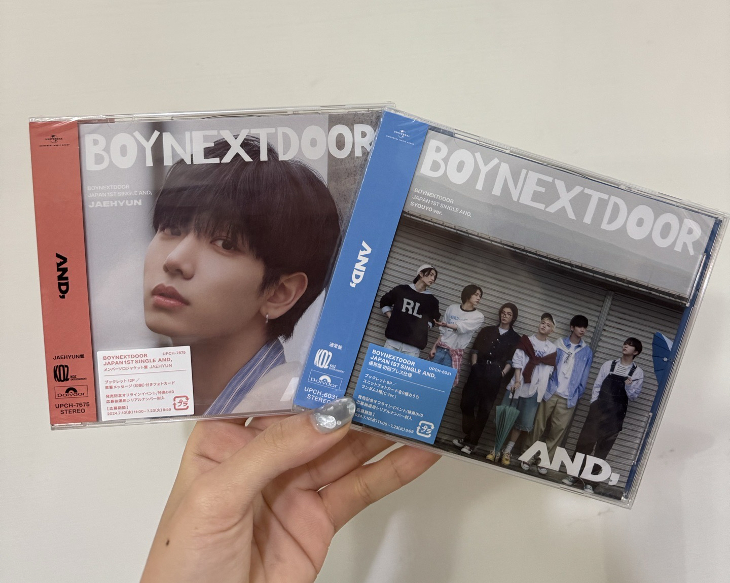 boynextdoor通常盤、宰鉉單封 皆全新未拆 兩張不拆售