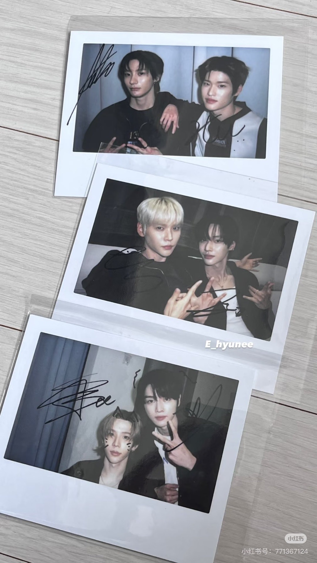 MS台北簽售拍立得