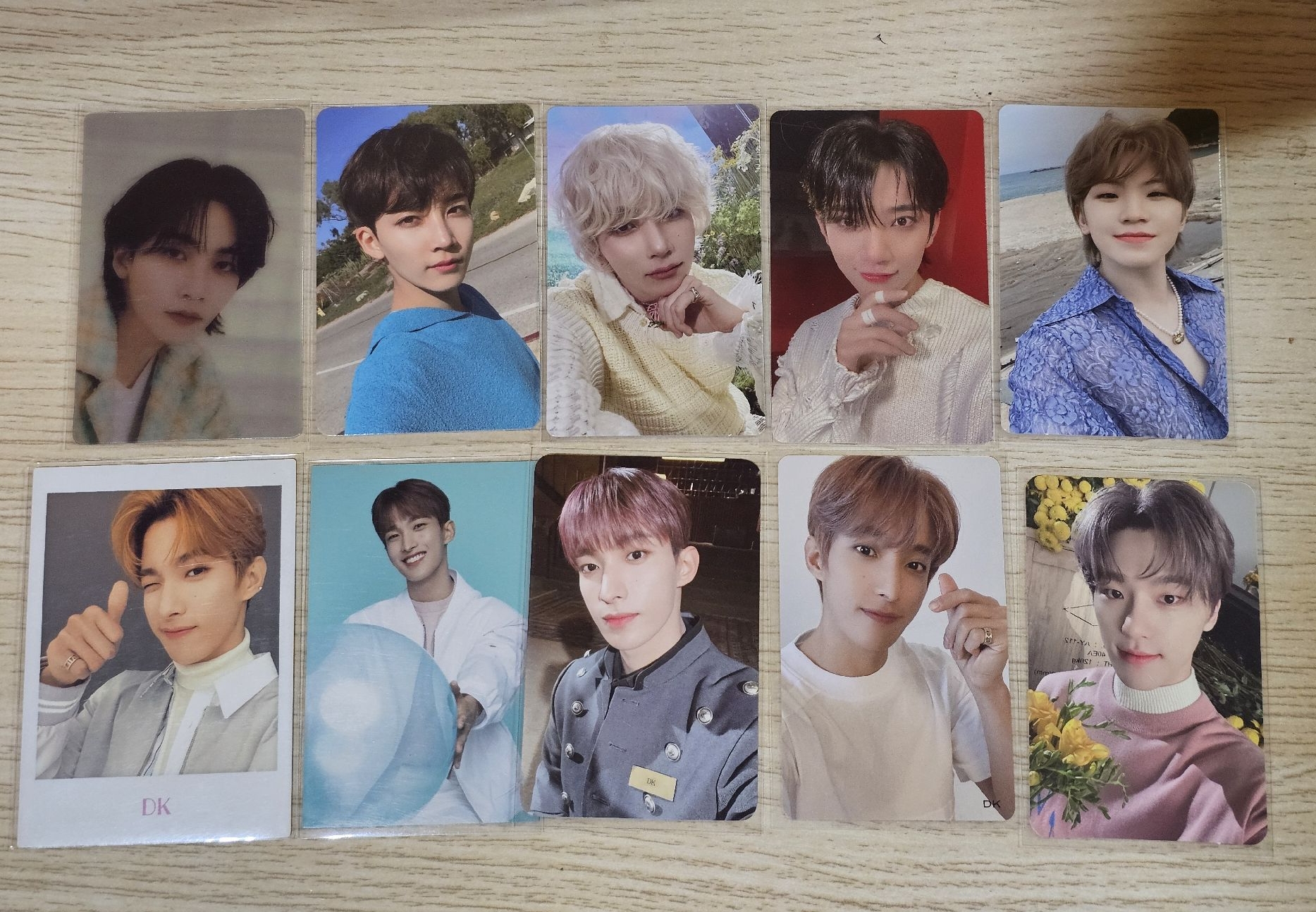 洪知秀mini10 wvs特典卡