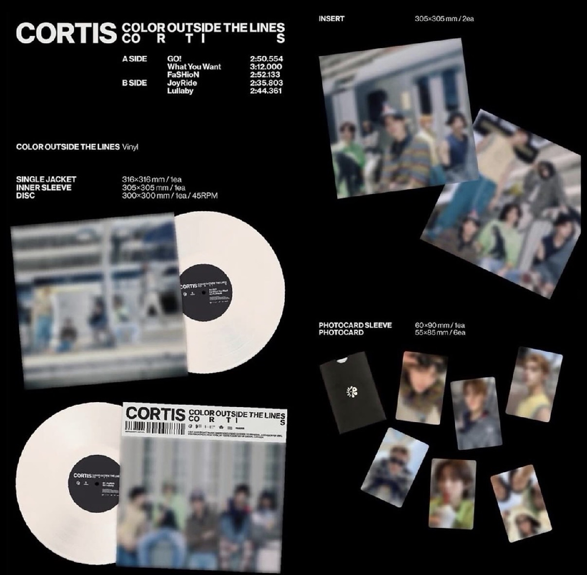 cortis黑膠全新未拆