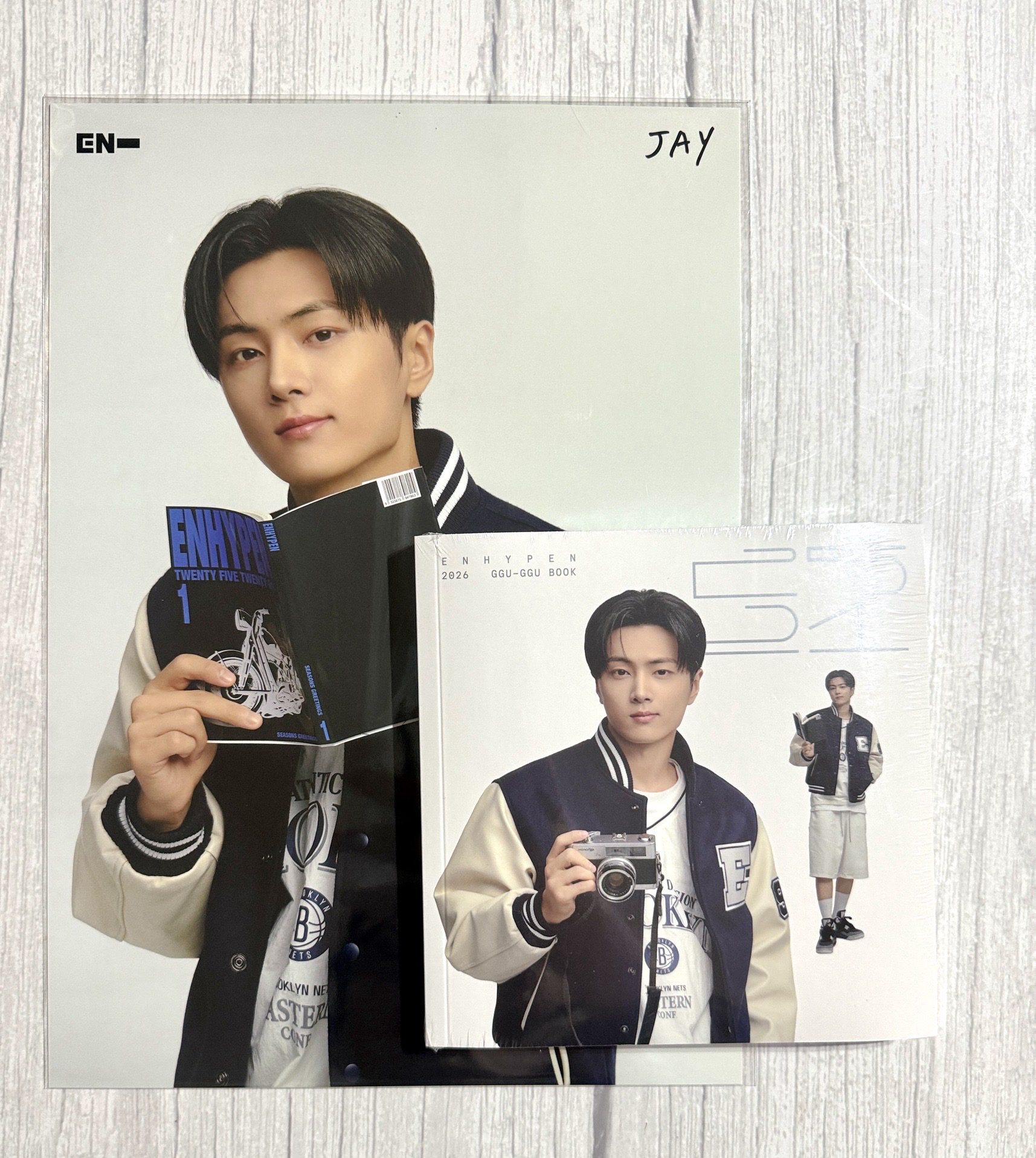 ENHYPEN 2026 GGU GGU Book 咕咕盒 Jay 綜星版 贈雙面海報