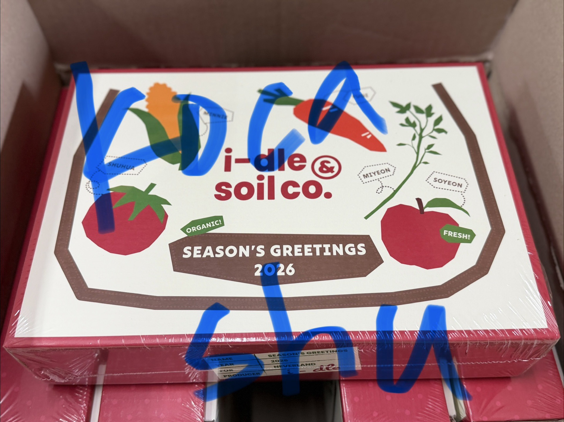 【現貨】i-dle 2026 未拆年曆