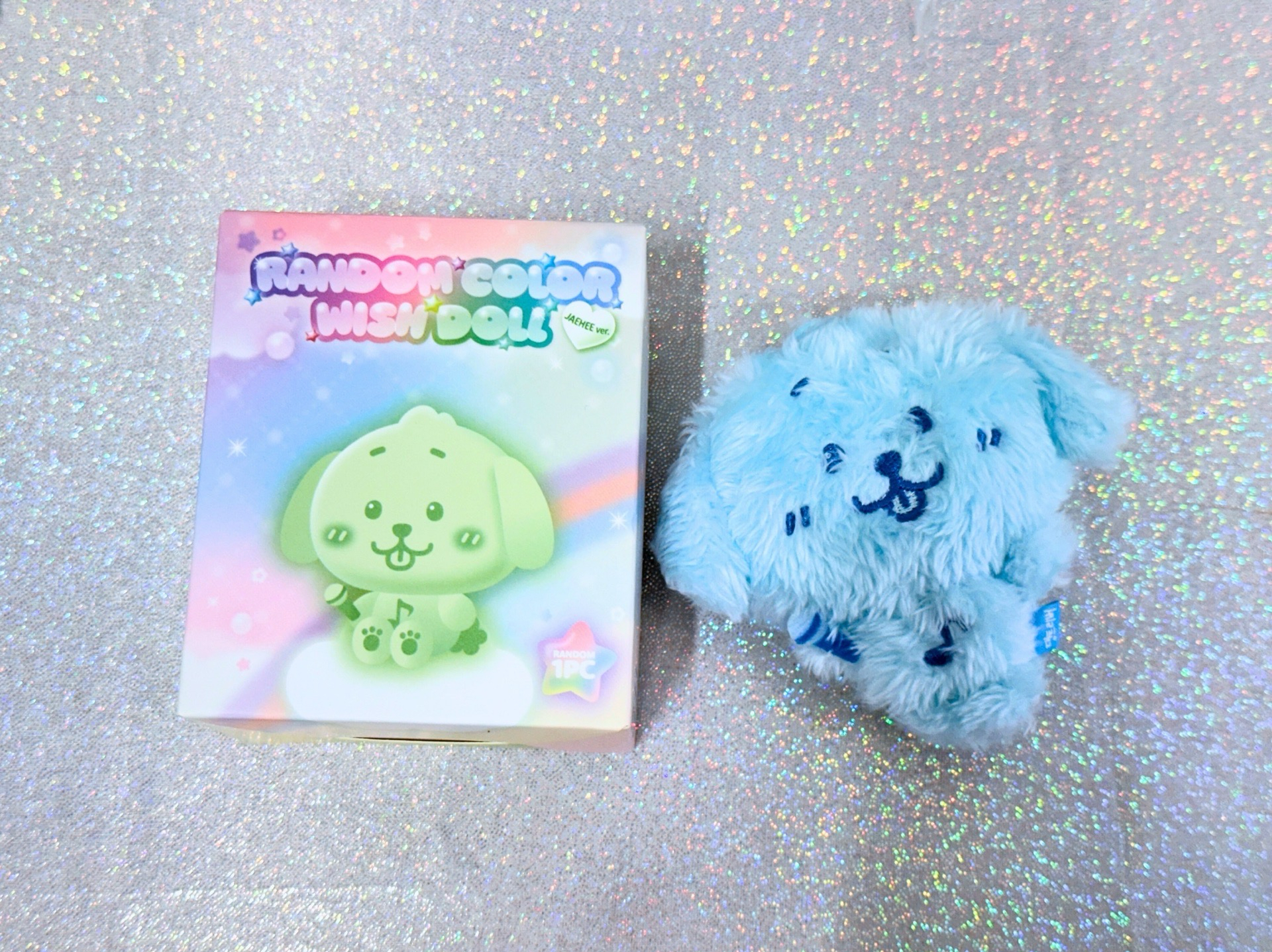 NCT WISH 盲盒彩娃 樹娃 藍色