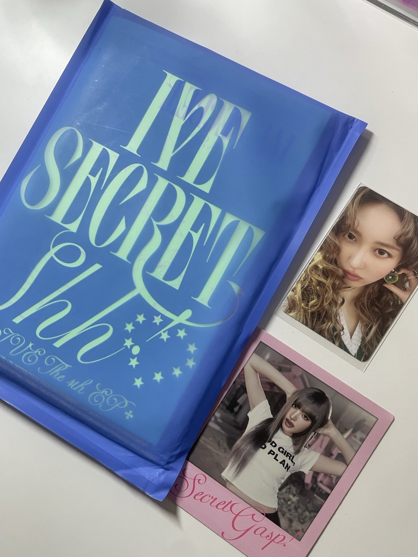 IVE secret 藍版（拍立得為粉版介意勿下）