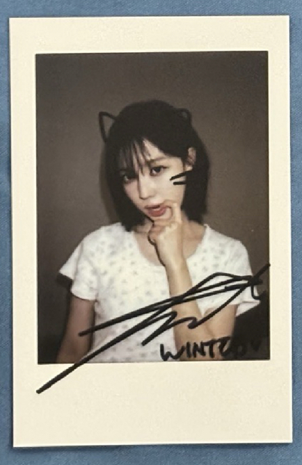 Dw泡泡摩奇簽售冬拍立得