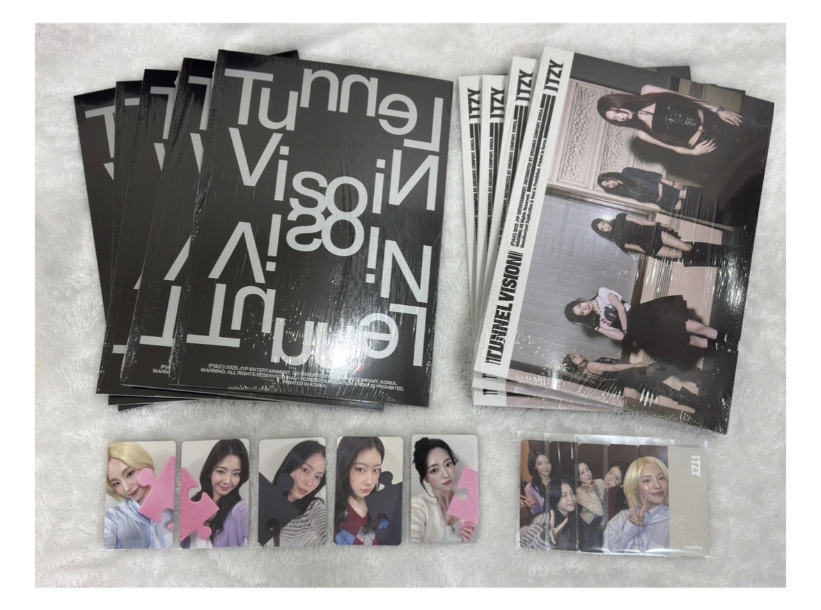 ITZY TNVS台北簽售會專輯特典 MS