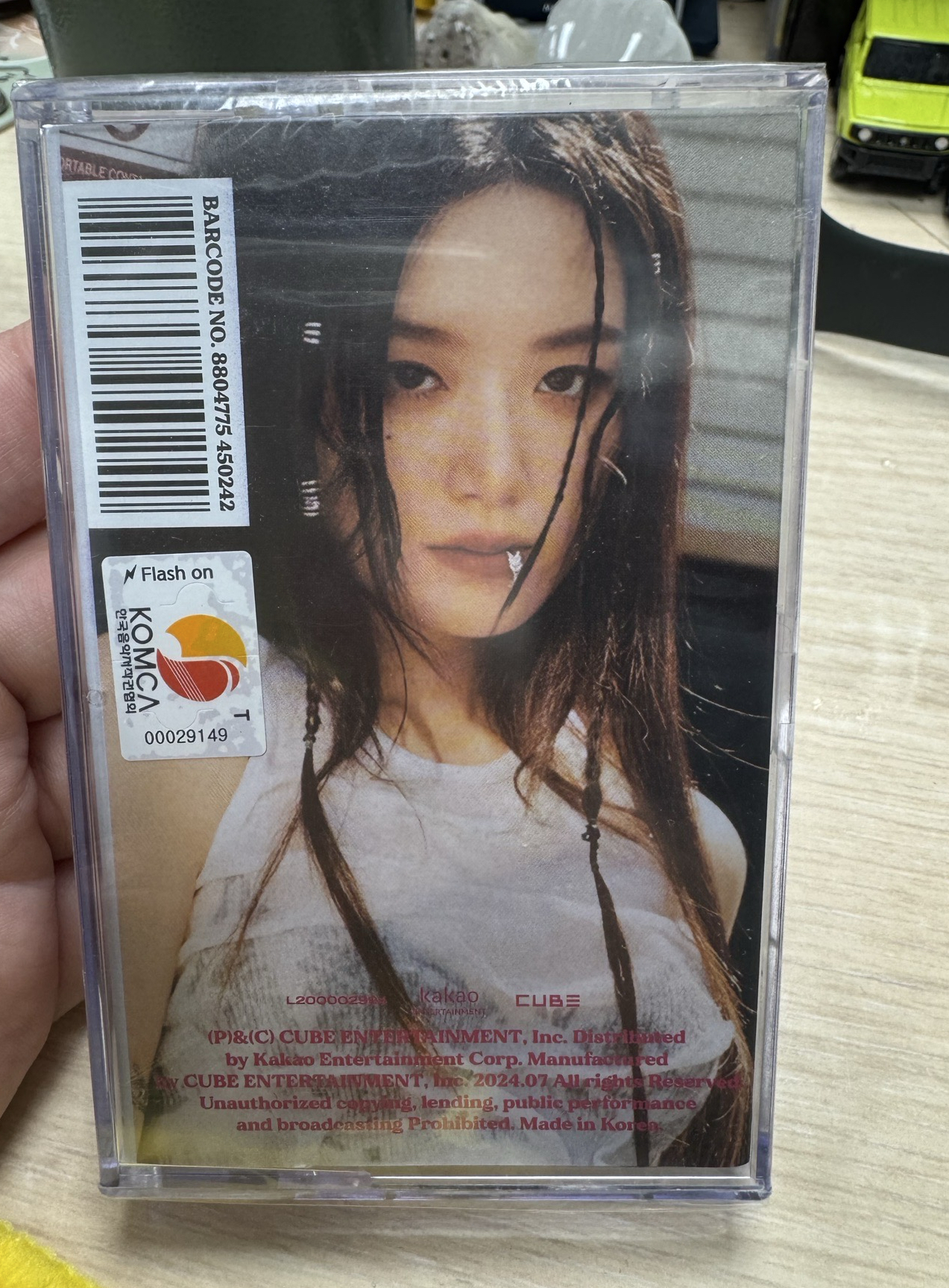 舒華單封 迷7 卡帶專 未拆專