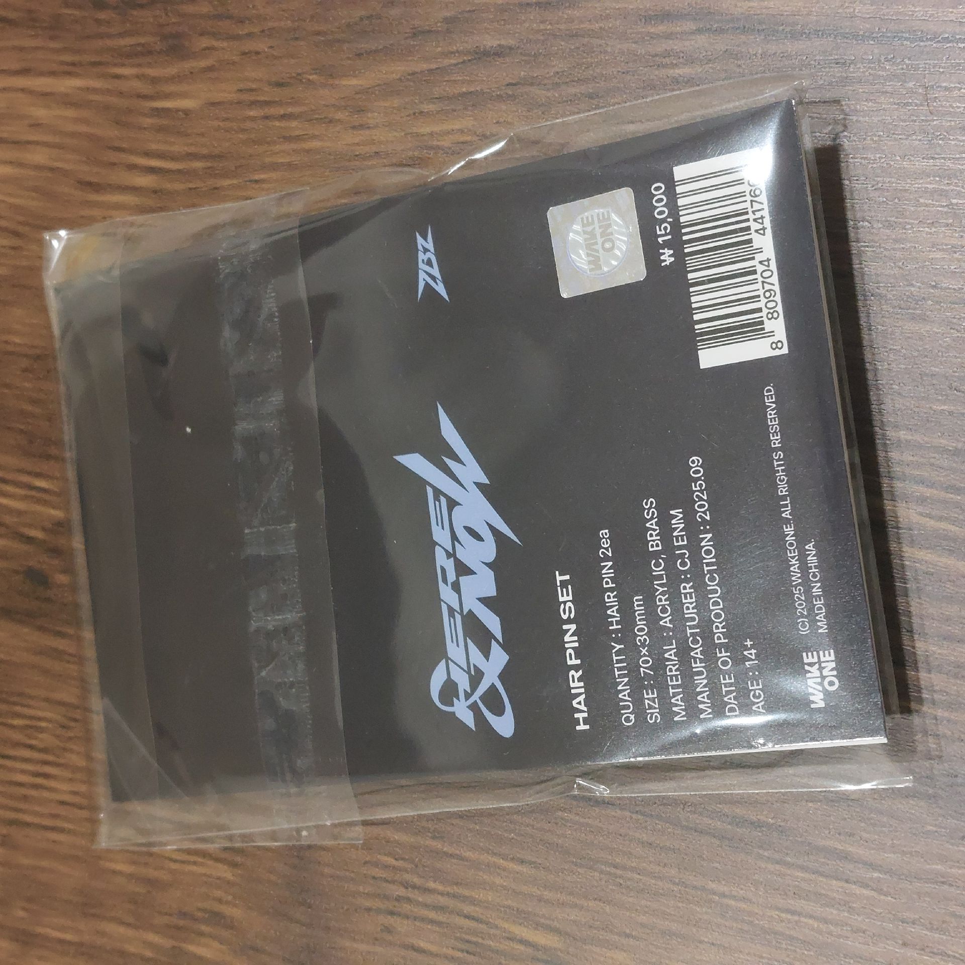 ZEROBASEONE HERE&NOW 髮夾