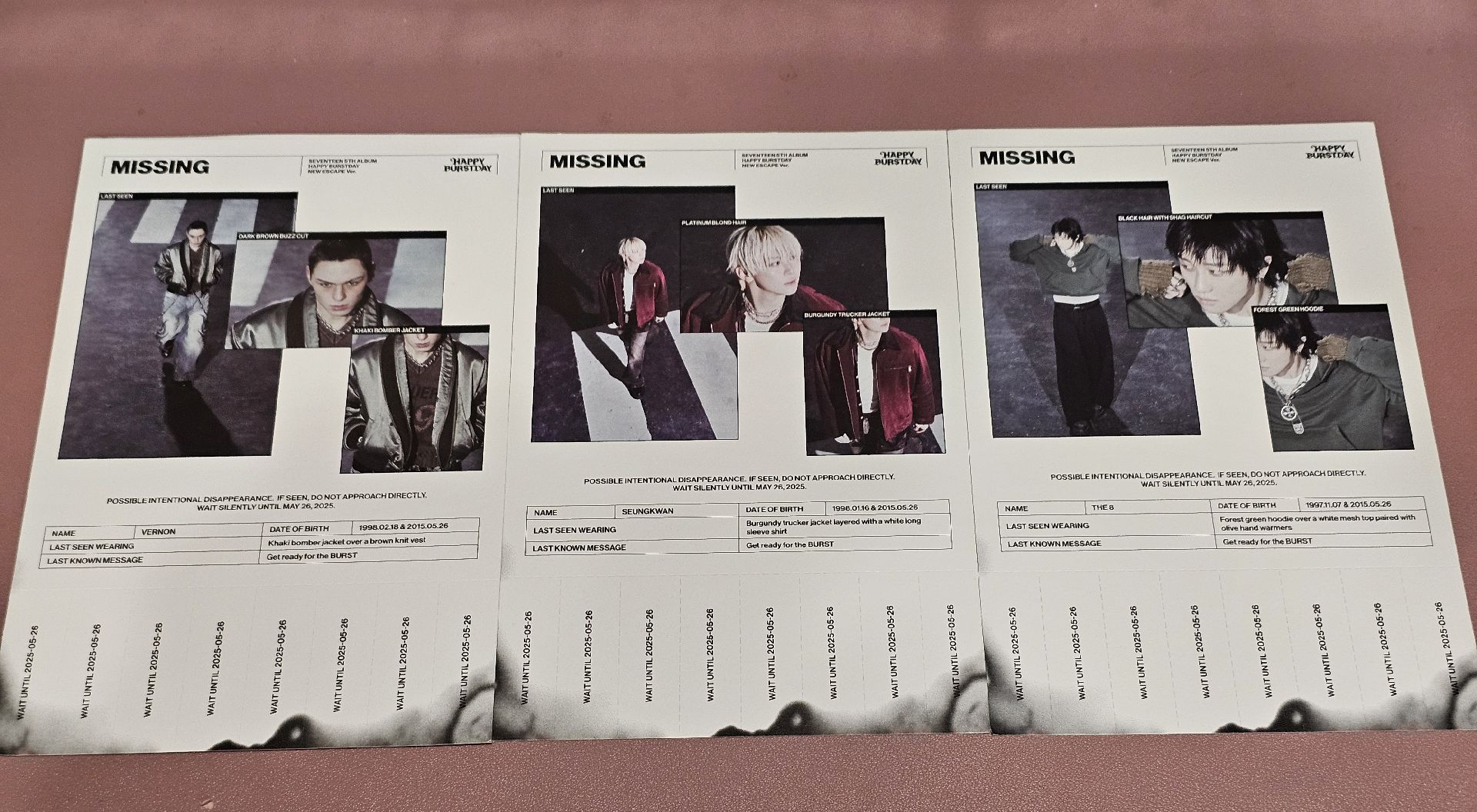 正五 專輯配置小物