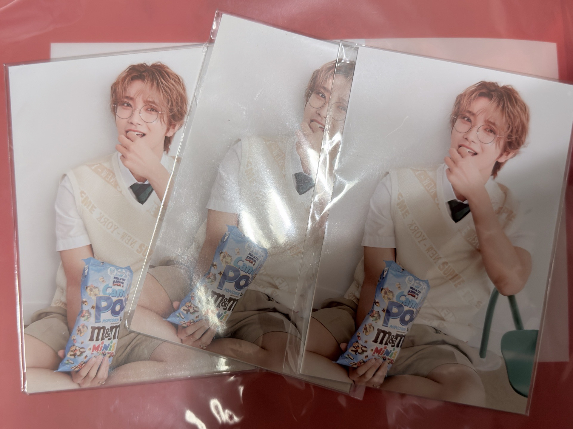 （會給未拆的一套）seventeen Joshua snp 代言 棕捲秀 洪知秀