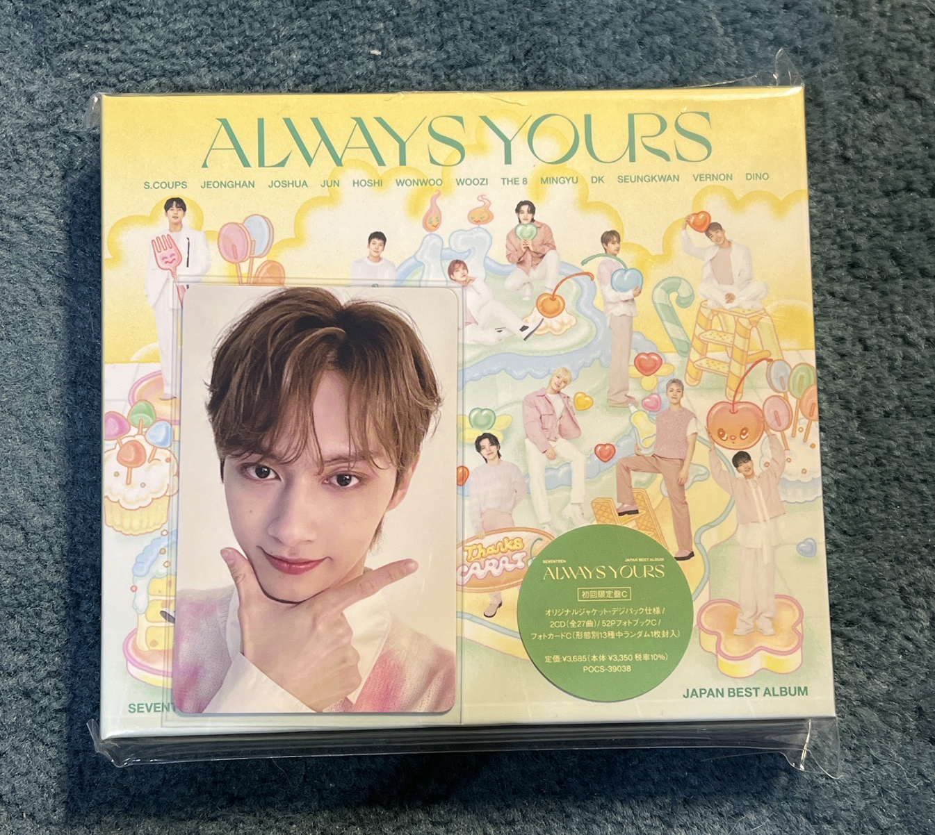 ALWAYS YUOURS C盤俊全專（💜可當綁）