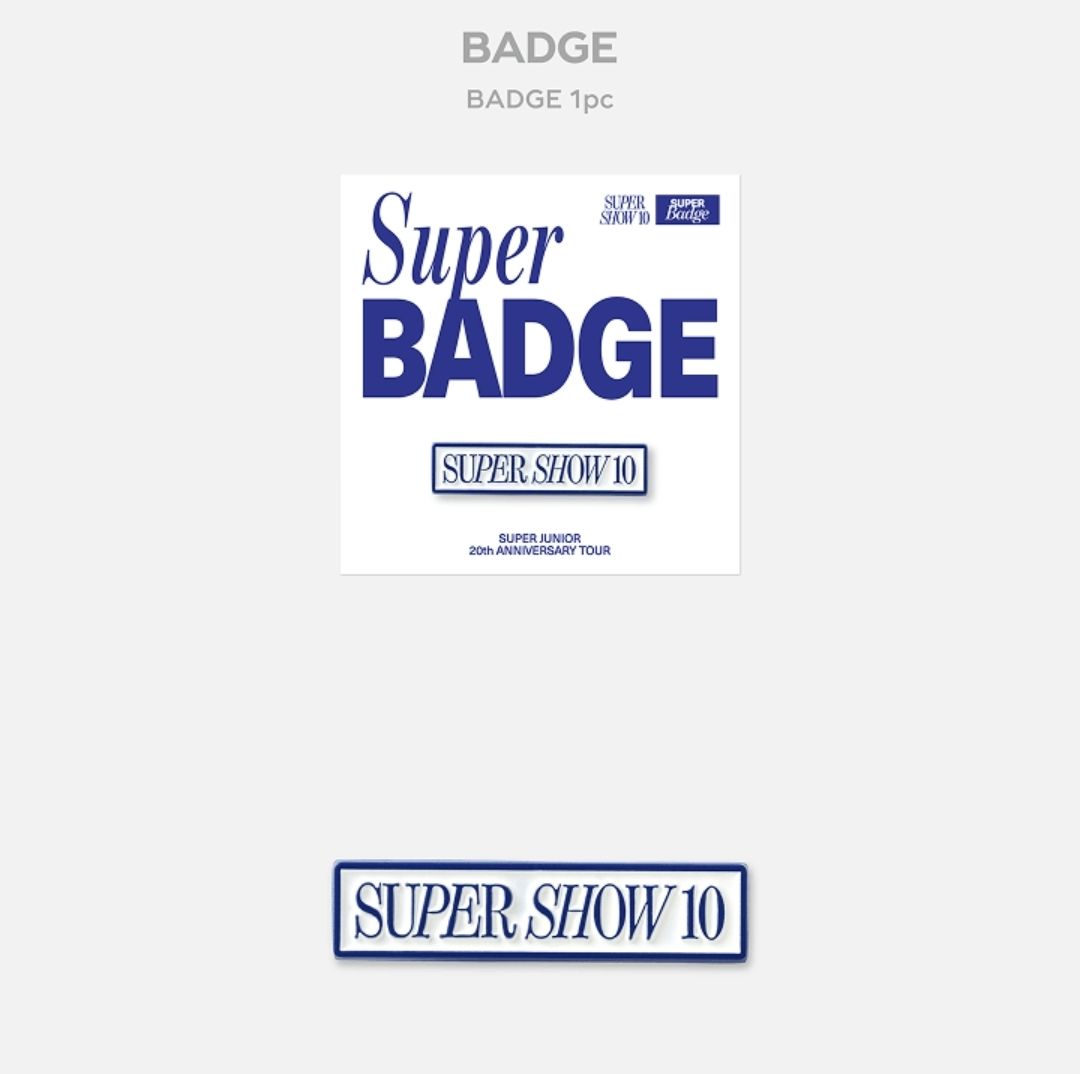 SJ | SS10場周 徽章