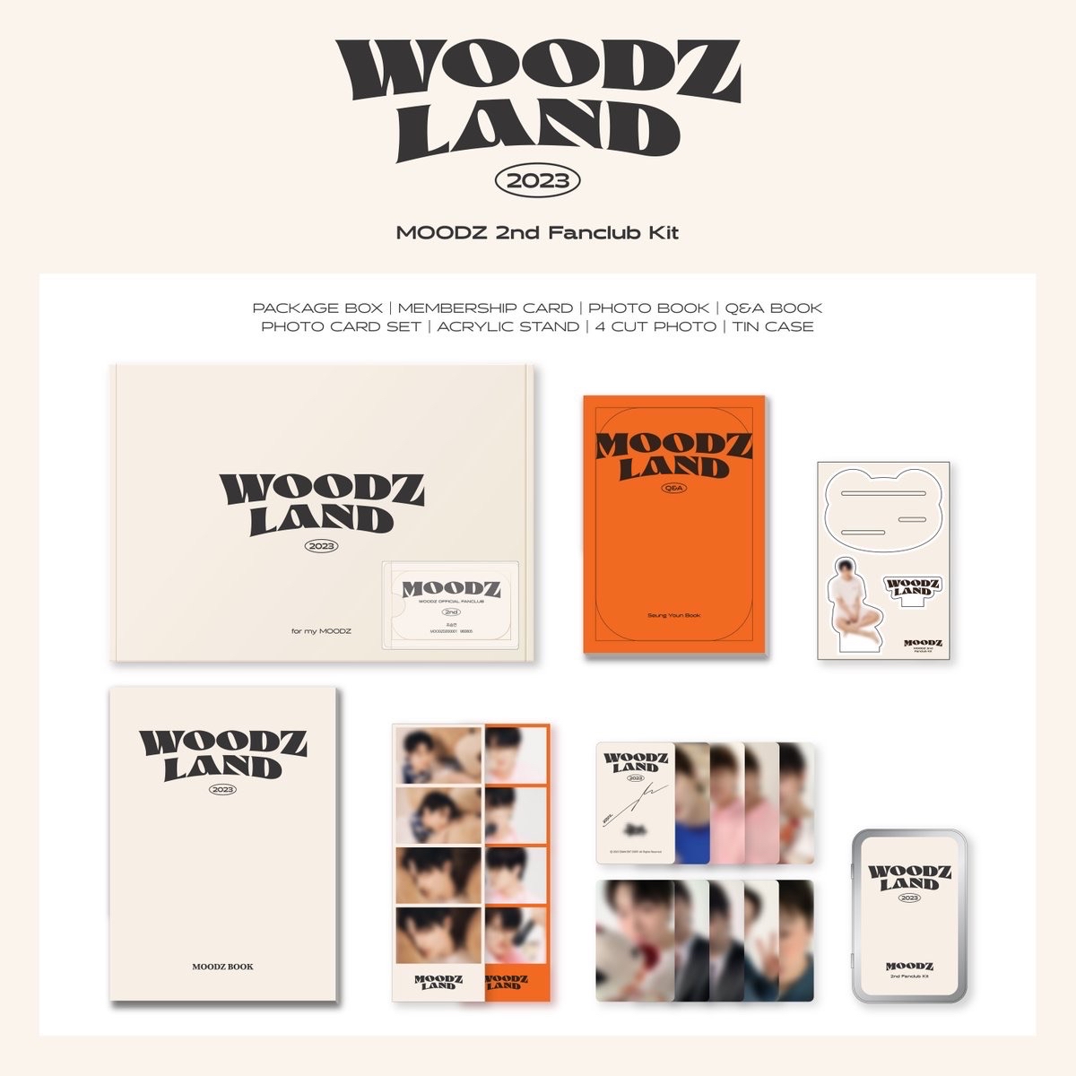 Fanclub<WOODZ LAND>MOODZ 2nd OFFICIAL KIT