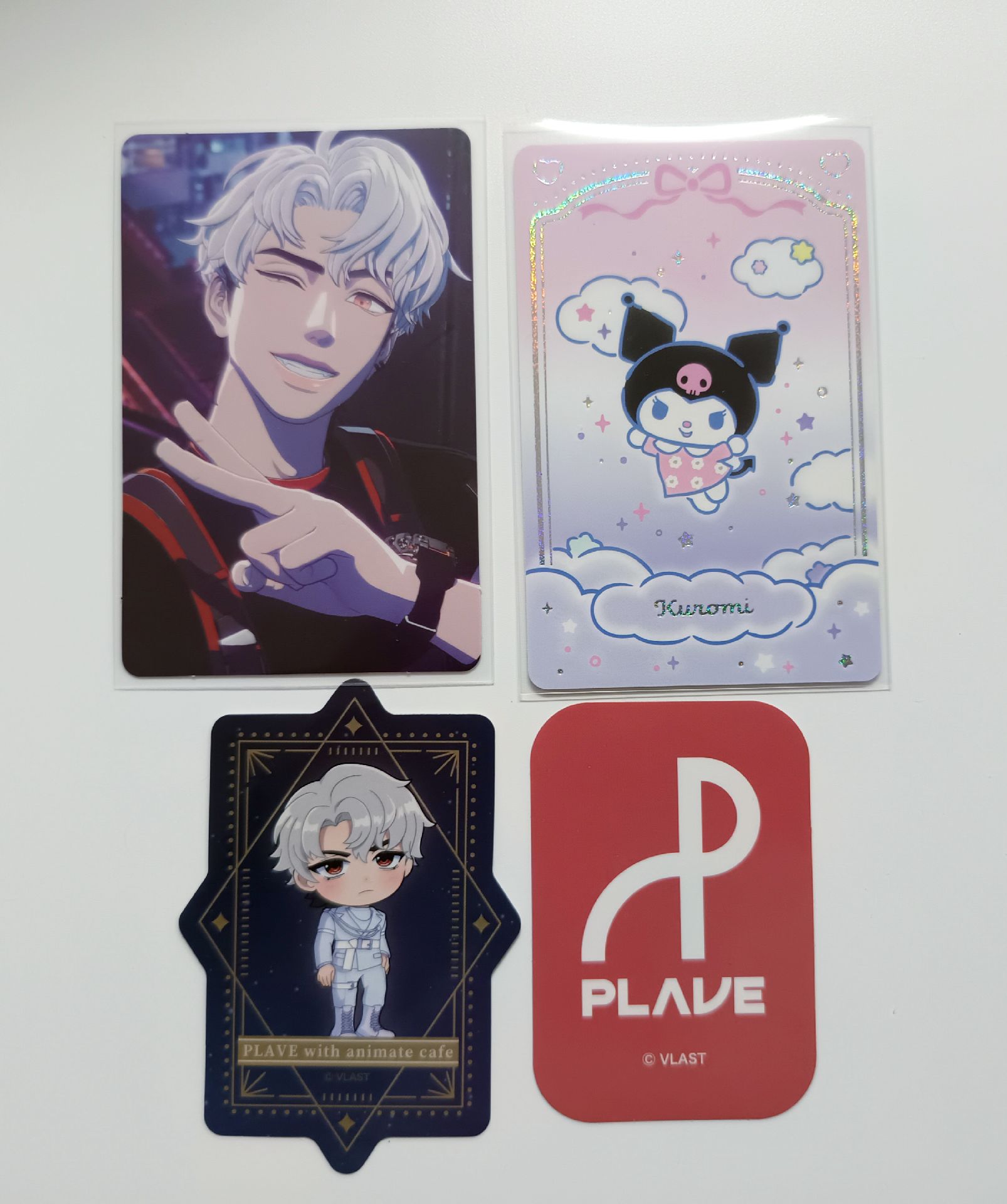 PLAVE 銀虎 小卡 貼紙