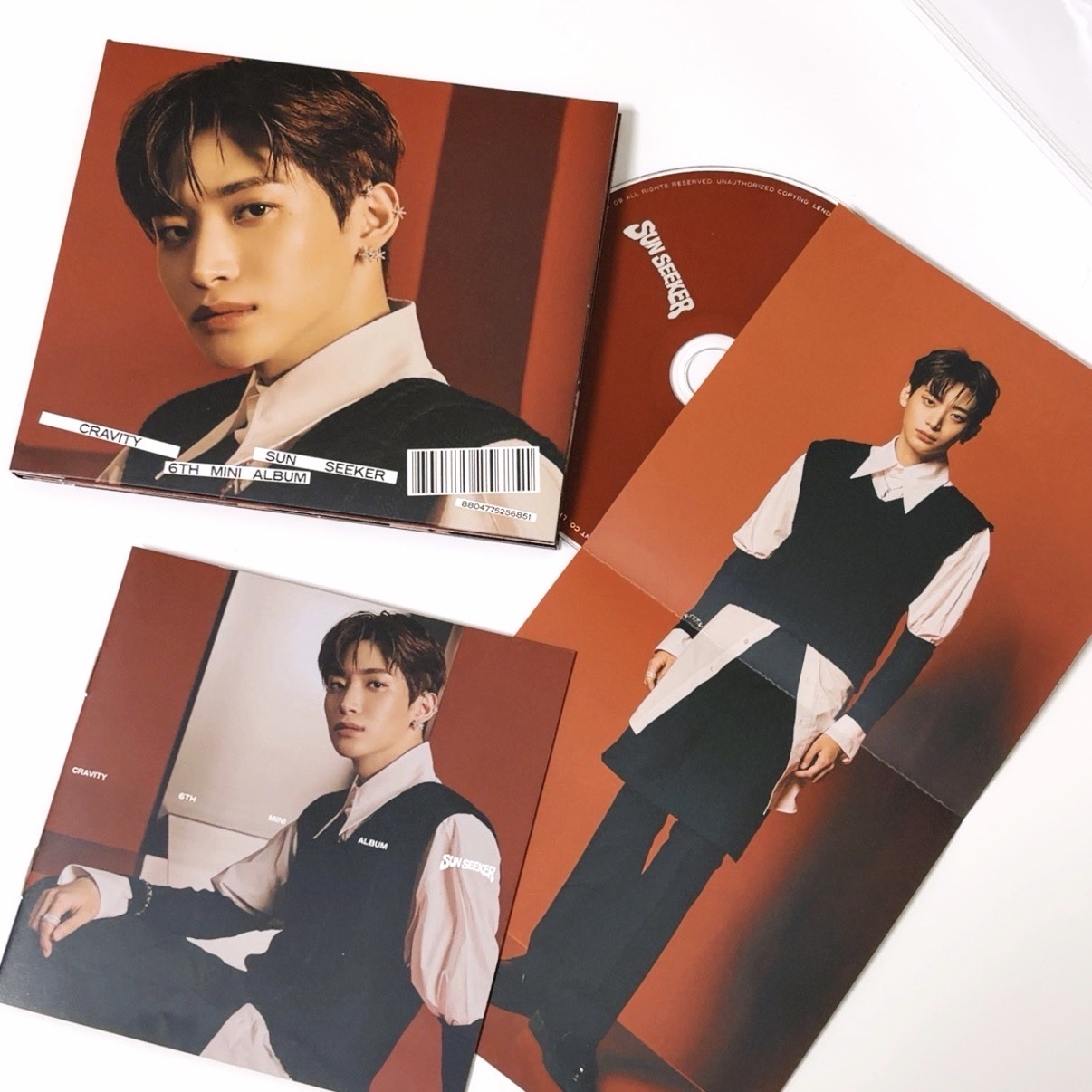 CRAVITY SUN SEEKER MASTER : PIECE 專輯 個人專 具廷謨 