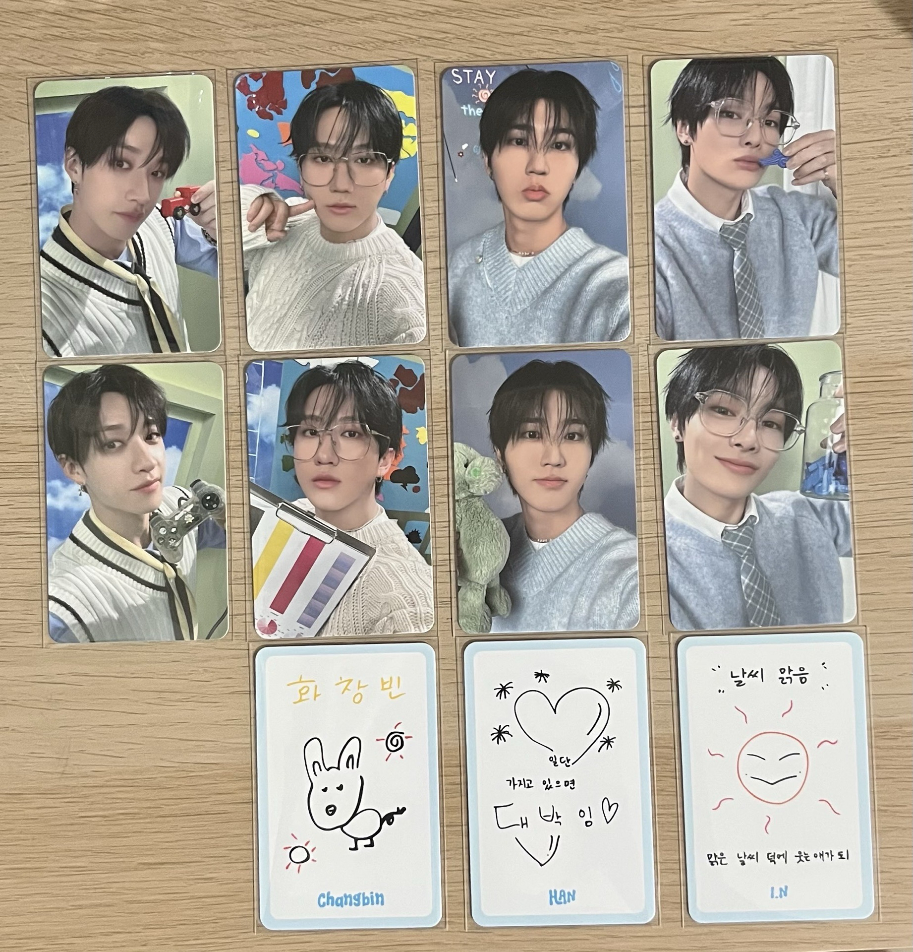 5期會員禮 小卡 燦 彬 城 寅