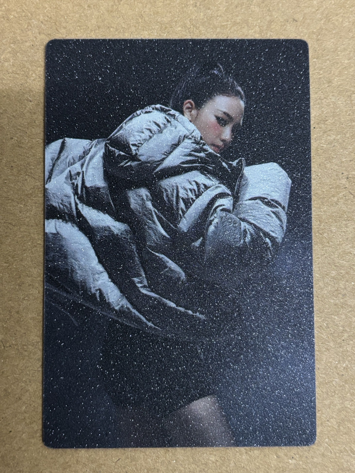aespa Karina 柚子 代言卡 NIKE Swoosh Puffer 柚-08