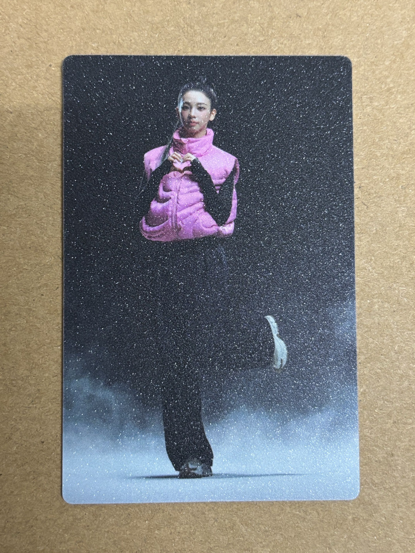 aespa Karina 柚子 代言卡 NIKE Swoosh Puffer 柚-05