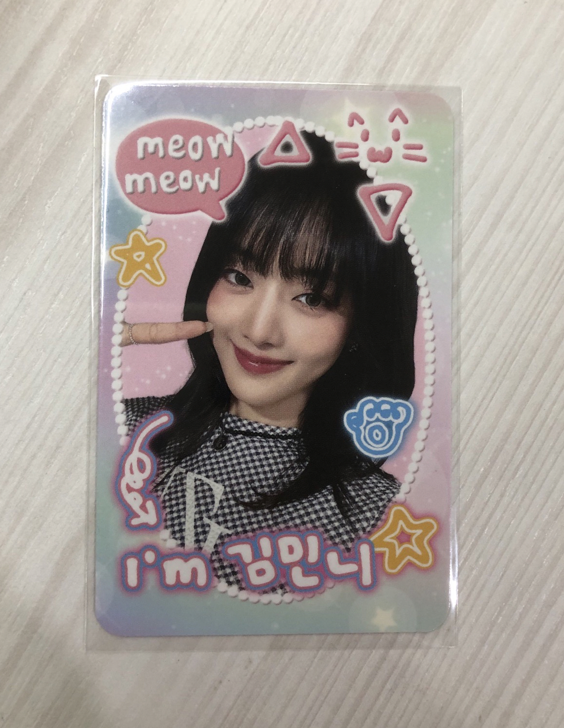 minnie 正規二 ms簽售卡