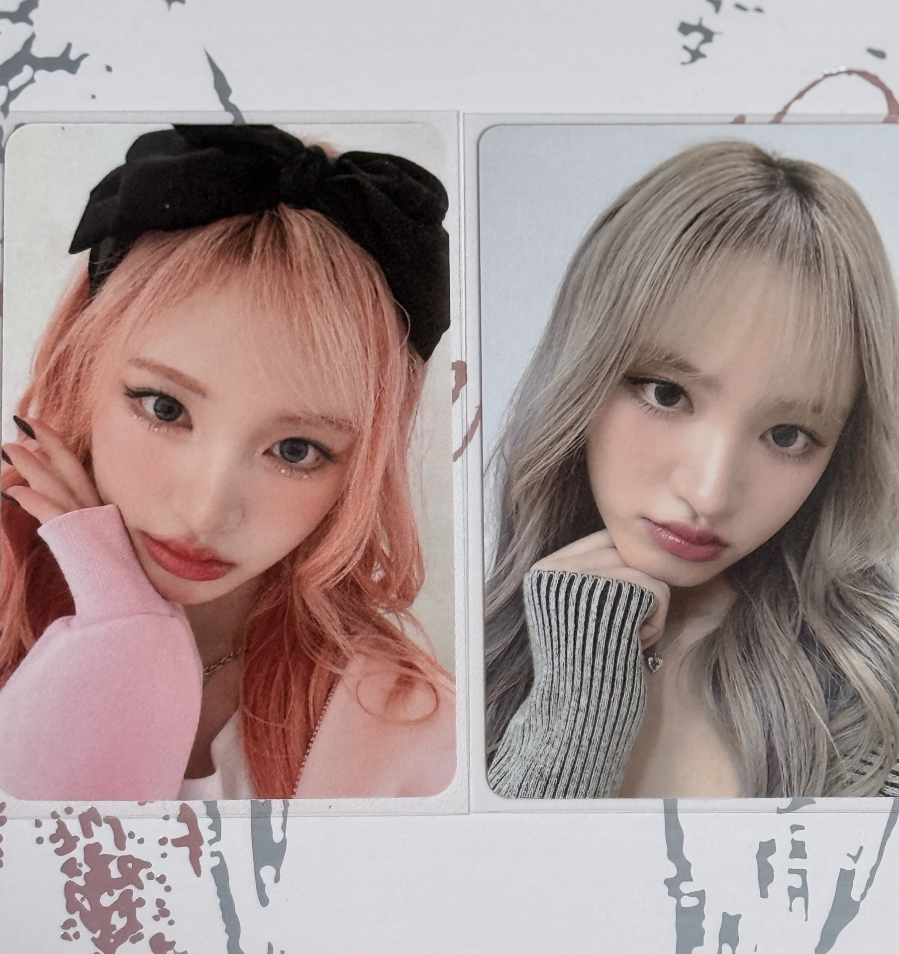 ive 栗/員 平價小卡