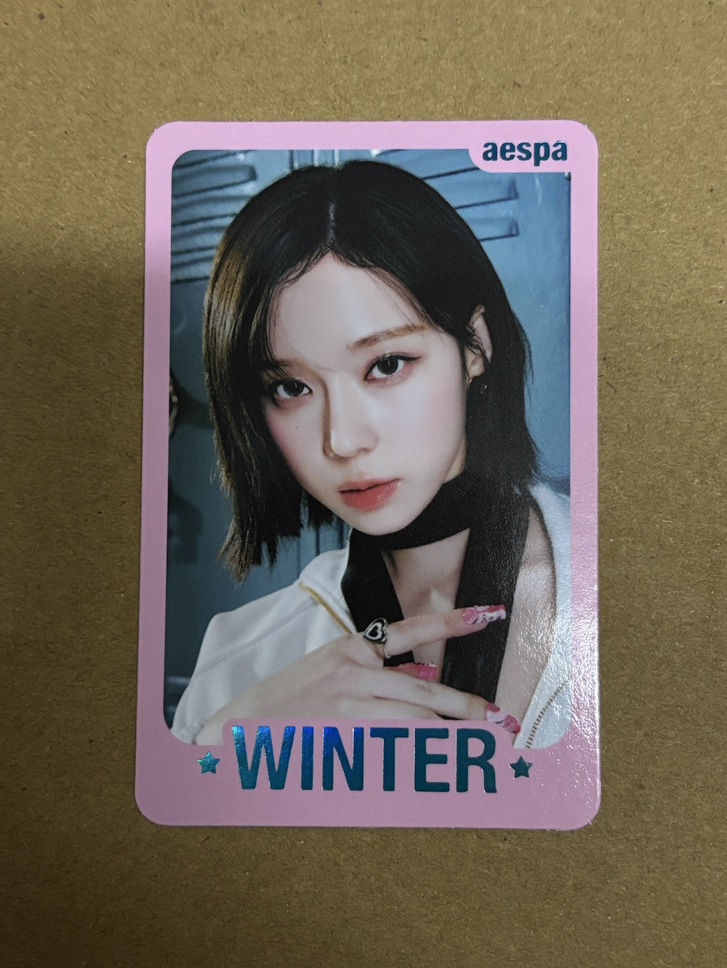 aespa Winter 冬天 MY WORLD 隨機卡 A版 冬-50