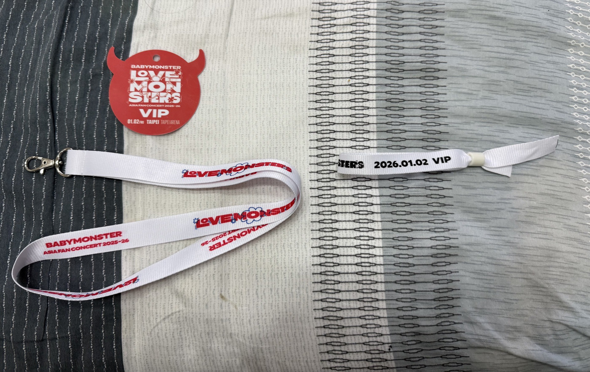 寶怪演唱會vip吊牌