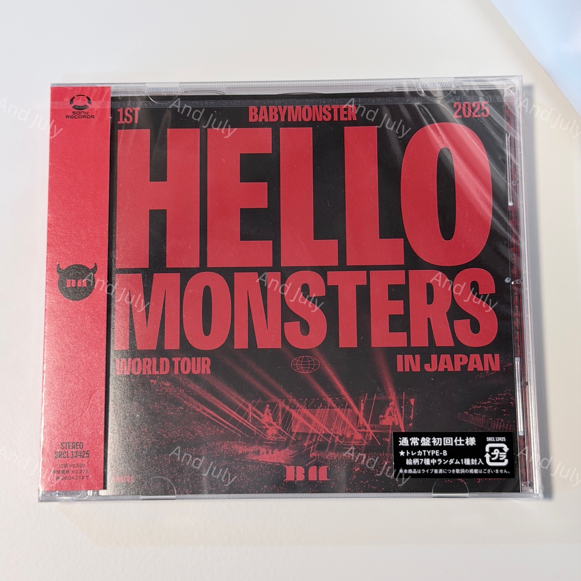 BABYMONSTER <HELLO MONSTERS> IN JAPAN <通常盤初回仕様> (CD)