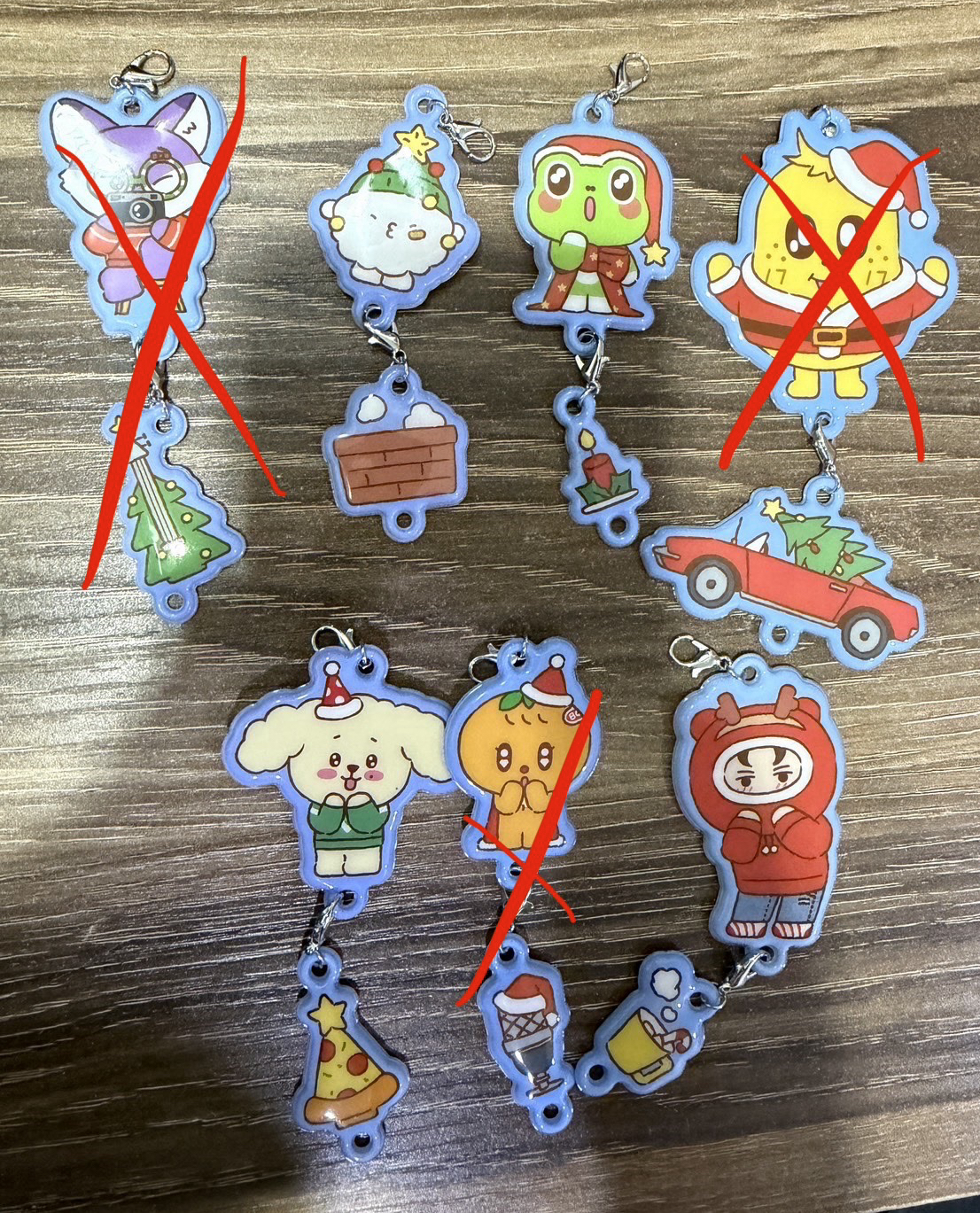 miniteen聖誕LD吊飾