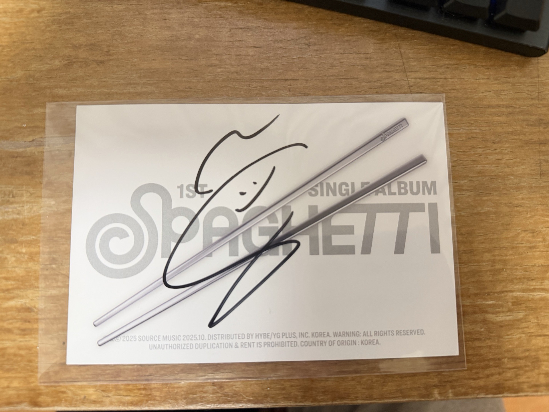 美國通路Hello82 櫻花親簽明信片