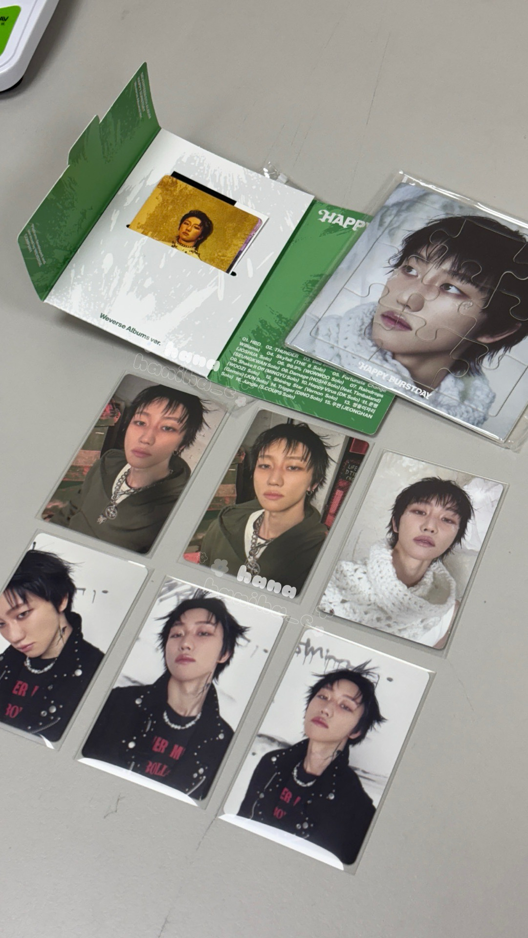 正五 小八 專卡/特典/拼圖/電子專 整圖出