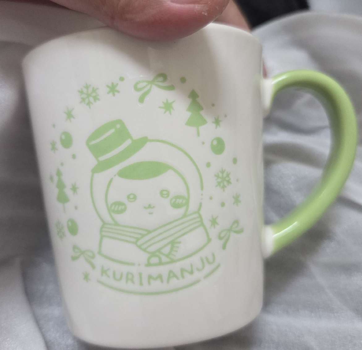 吉伊卡哇 聖誕一番賞 馬克杯 栗子饅頭