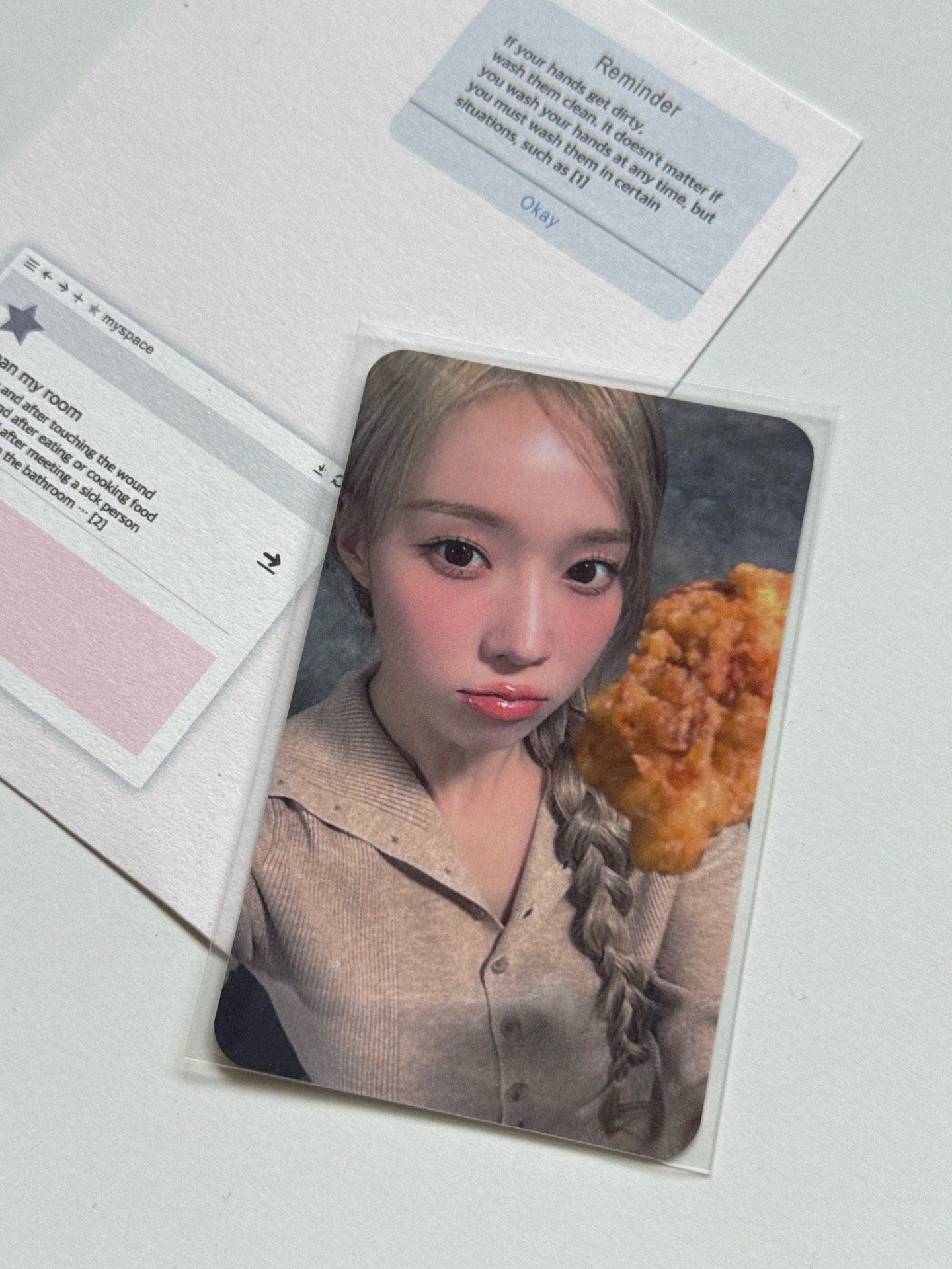 aespa winter whiplash ia簽售卡