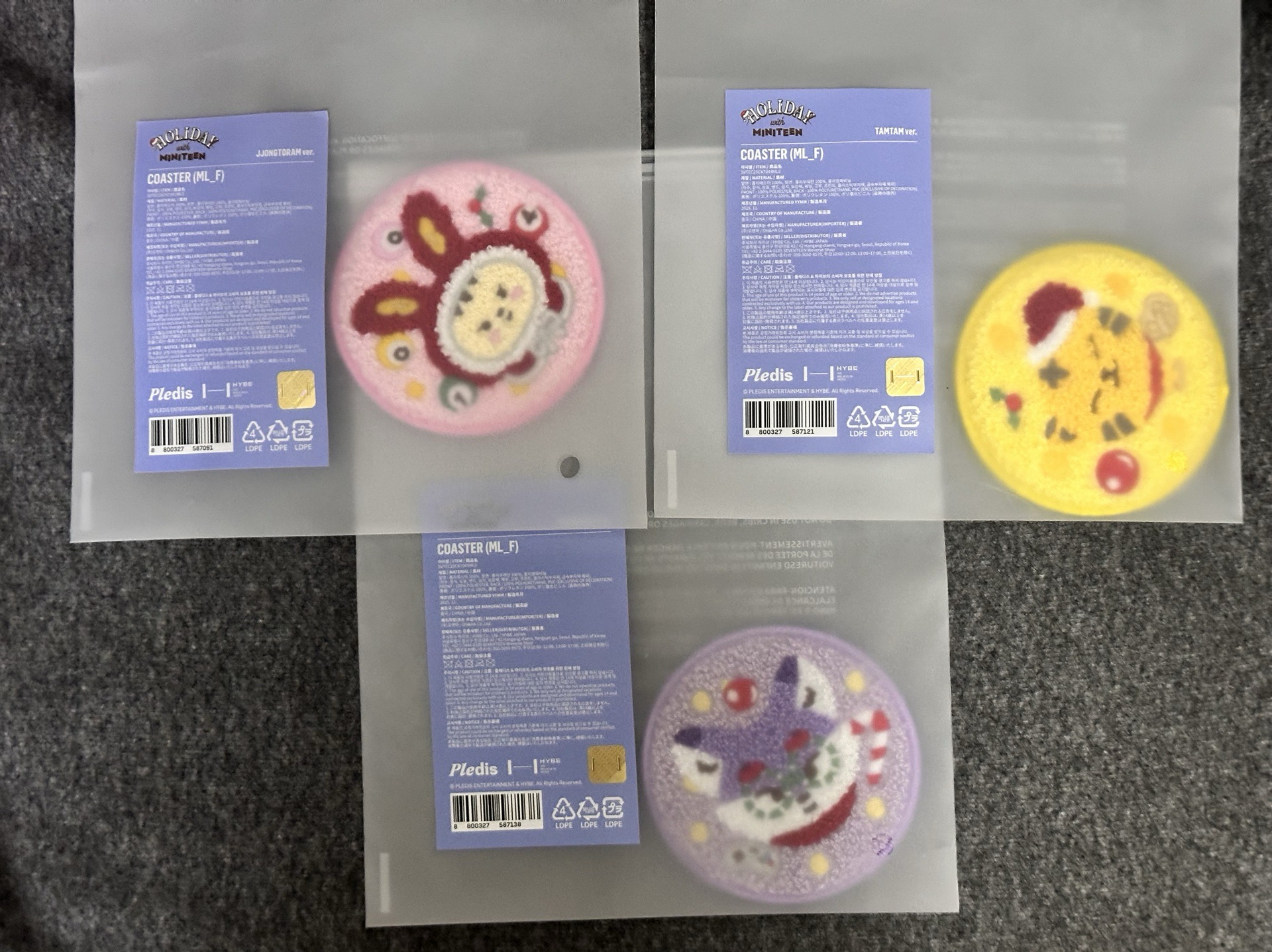 🖤聖誕MINITEEN 杯墊