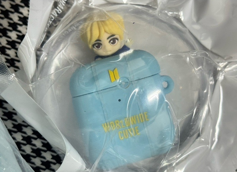 （整圖出）BTS 防彈少年團 日本限定 金碩珍 JIN 抱枕 耳機殼 公仔 娃娃 tinytan 