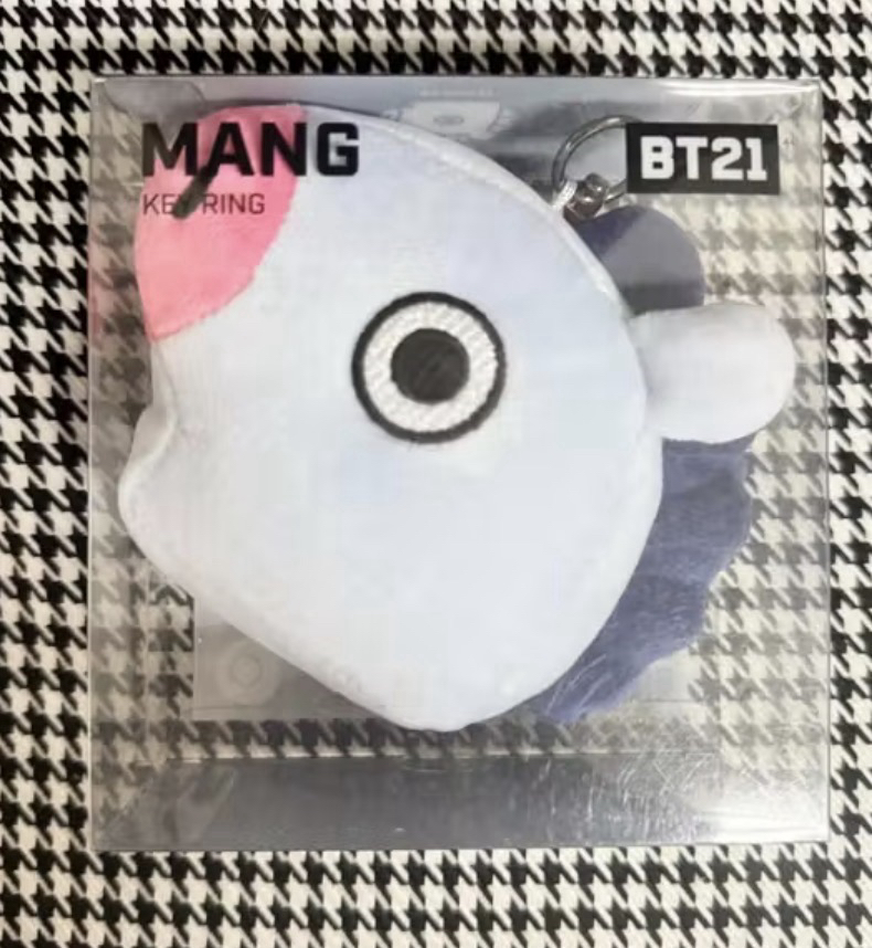 BTS 防彈少年團 初代 linefriend bt21 j-hope 毛絨鑰匙扣 吊飾 鄭號錫 MANG