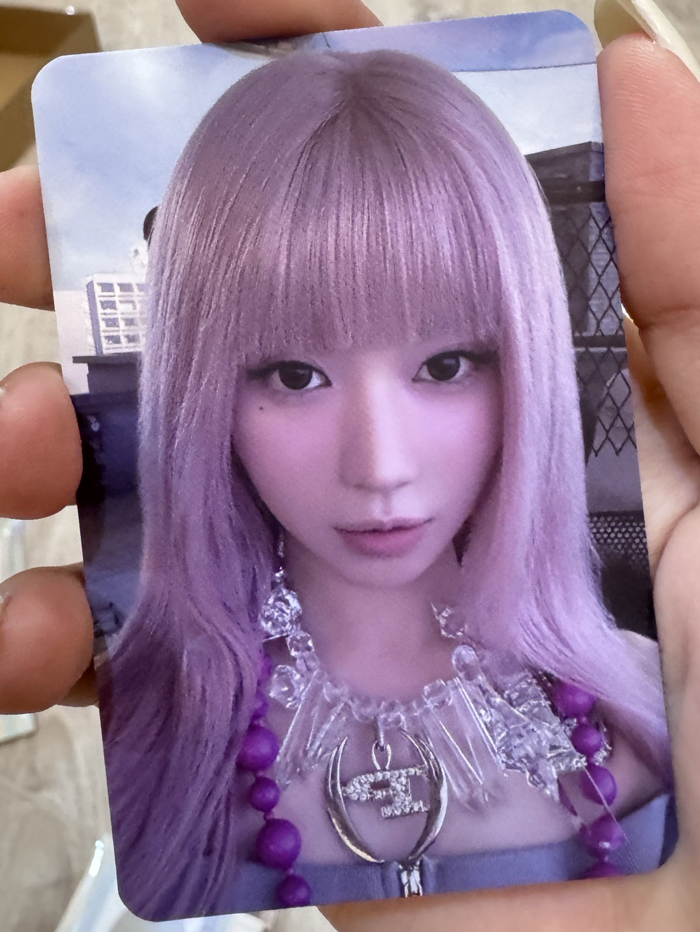 🩵BABYMONSTER ASA WE GO UP粉髮角打歌卡