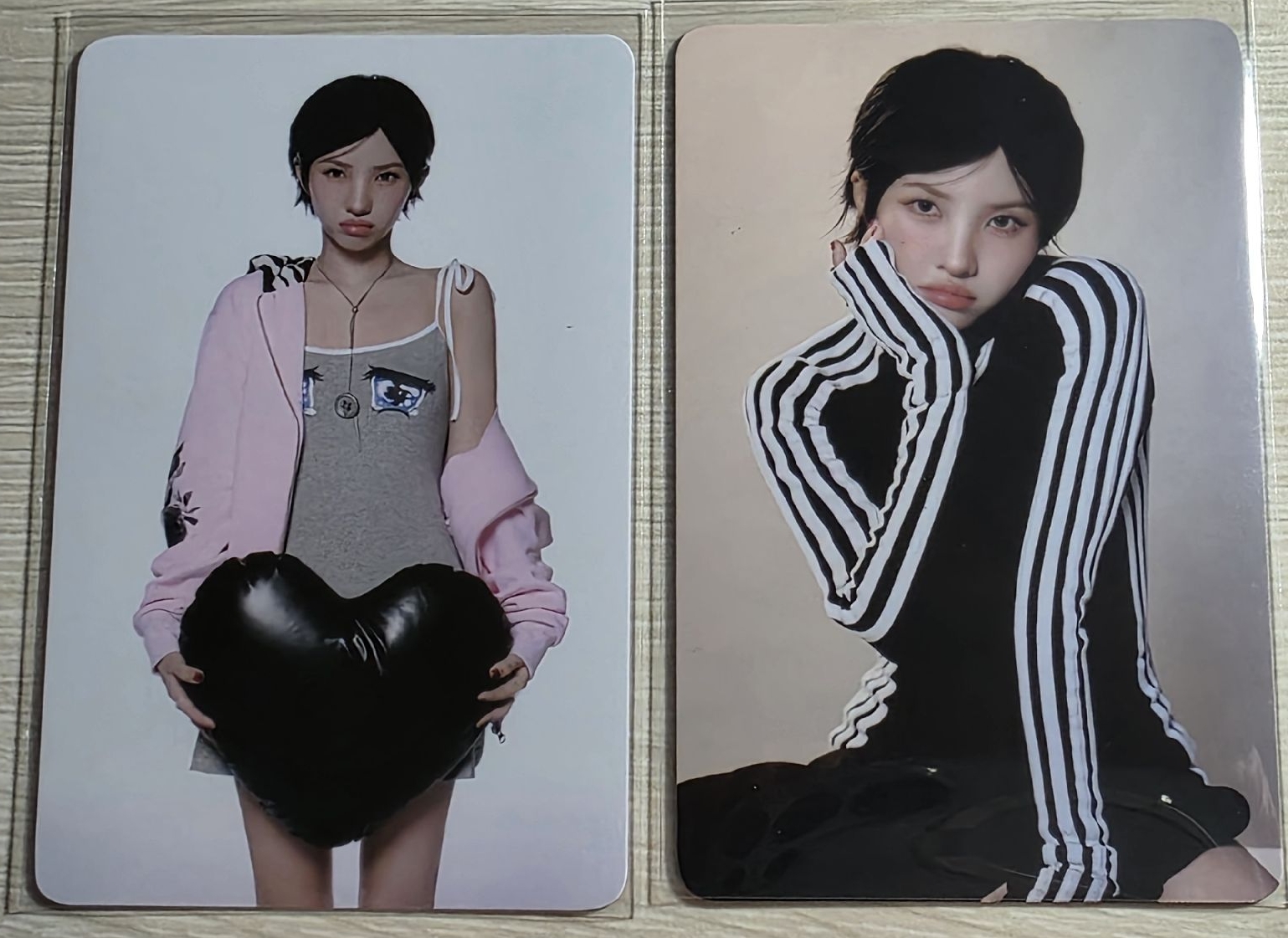 i-dle 展覽卡包官拍 兩張一套 娟