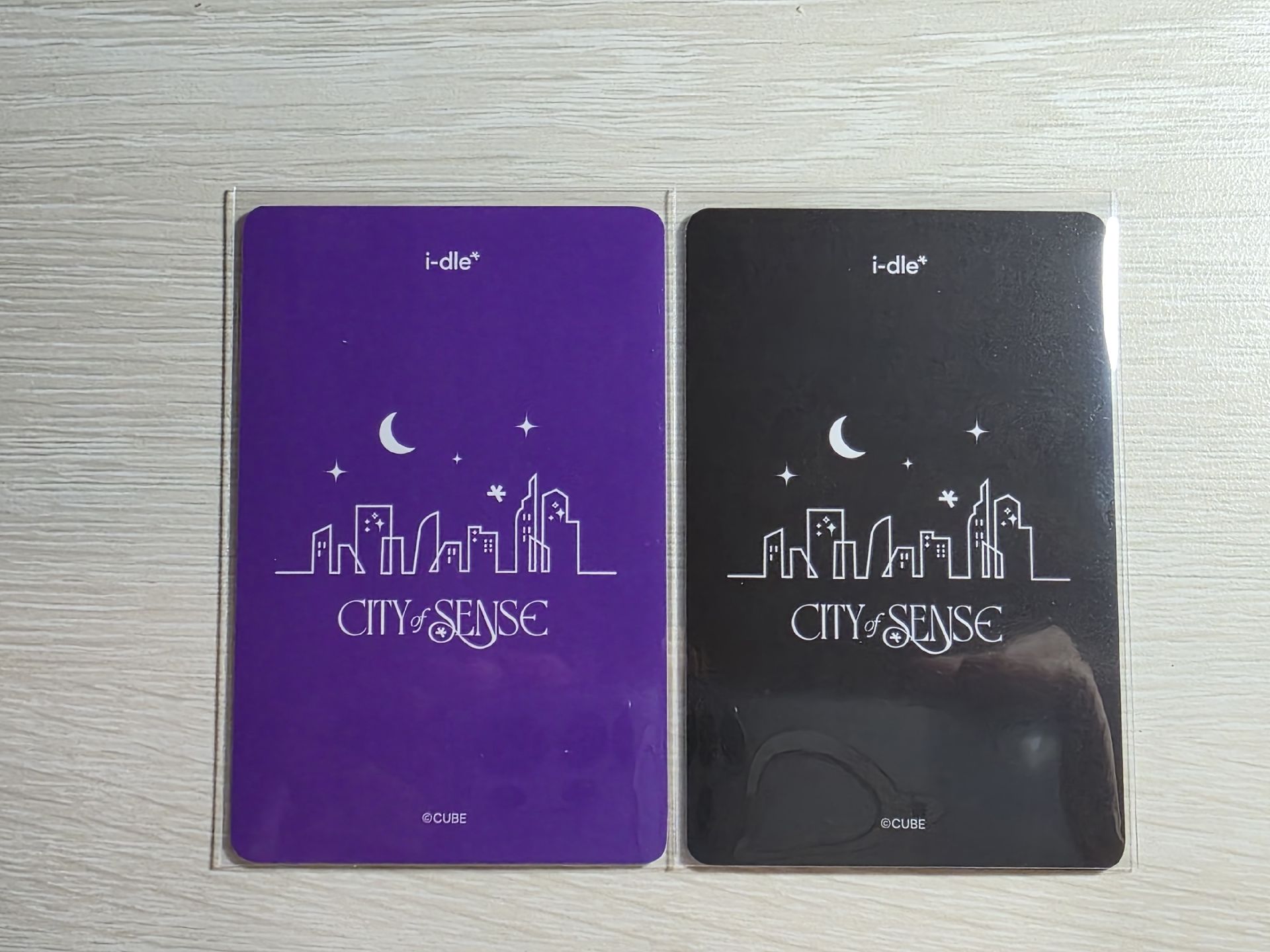 i-dle 展覽卡包官拍 兩張一套 妮