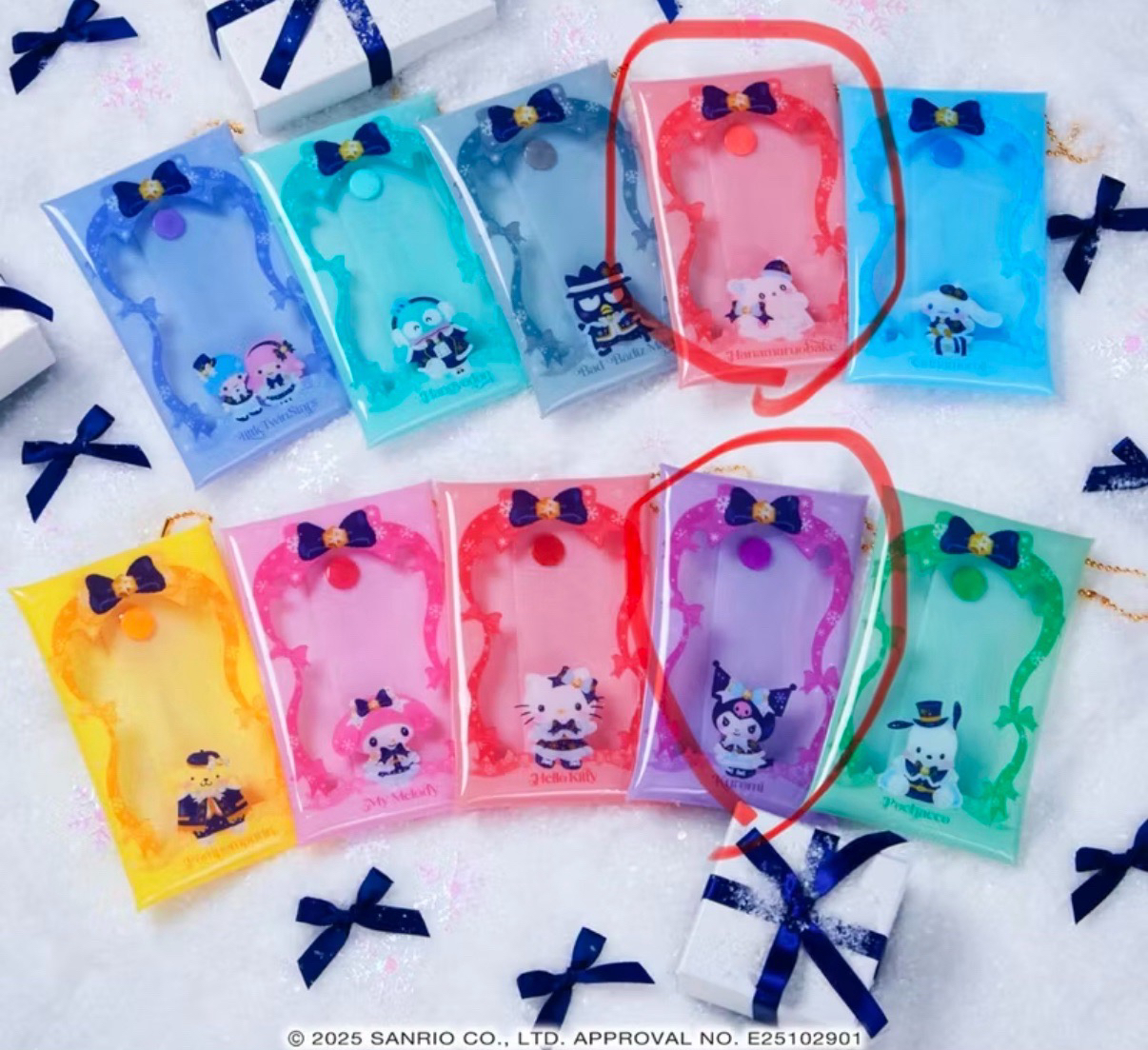 💙三麗鷗冬日一番賞  收納套