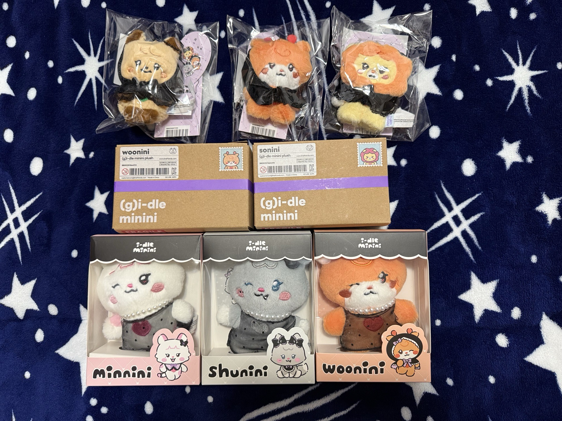 迷七&迷八盒娃、吊飾娃