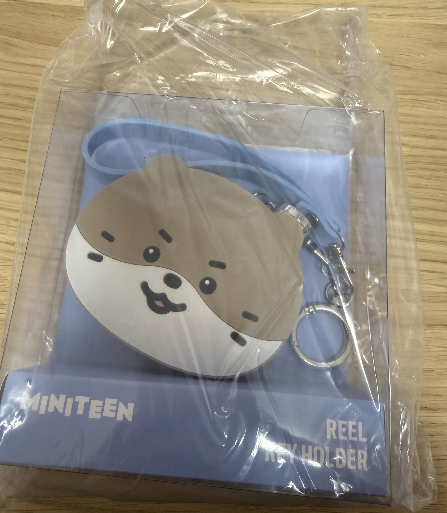 7-11 MINITEEN 燦 伸縮零錢包鑰匙圈