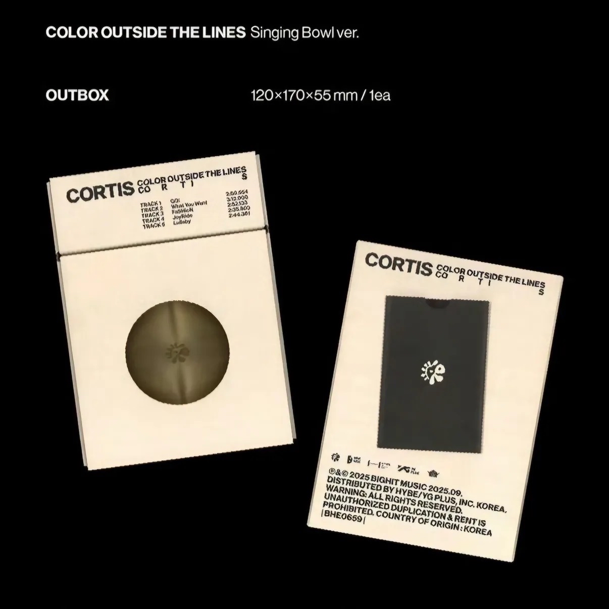 Cortis 已拆頌缽+全新未拆球專