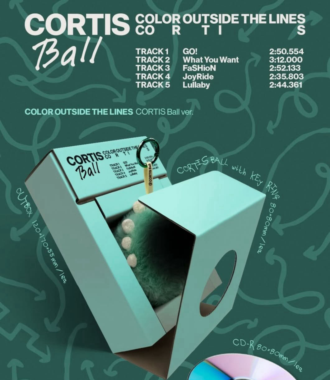 Cortis 已拆頌缽+全新未拆球專